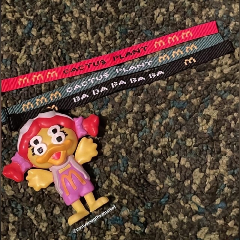 CPFM x MCDONALDS cult bracelet unreleased Cactus Plant flea market 〽️ collab